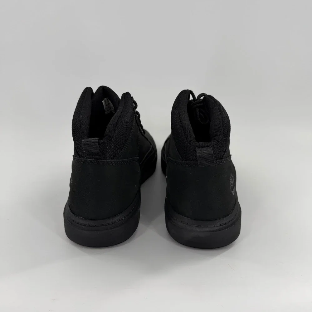 Timberland Davis Square Chukka‎ Boots Mens Black Nubuck Sneakers TB0A69V5EQ4